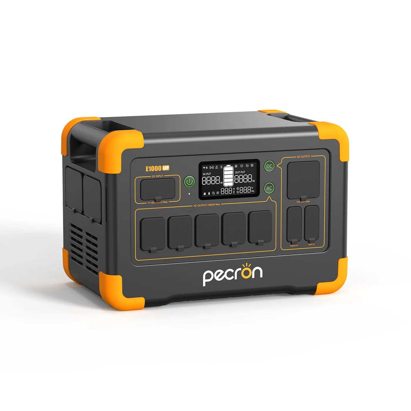 Pecron E1000LFP – For ekstremvær - Forvarme mulighet!