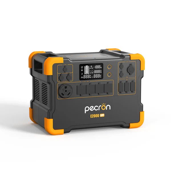 PECRON E2000LFP Expandable Solar Generator System Kit - PECRON.NO